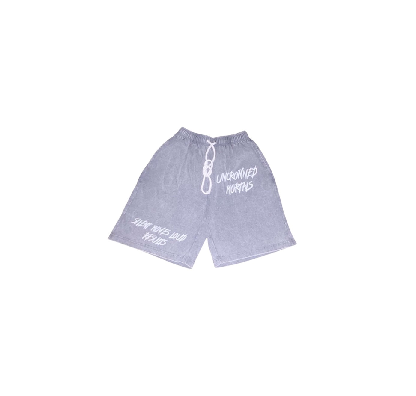 ACID wash shorts (GREY)