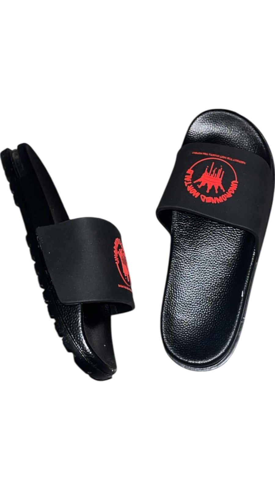 UNCROWNED unisex slip on slides