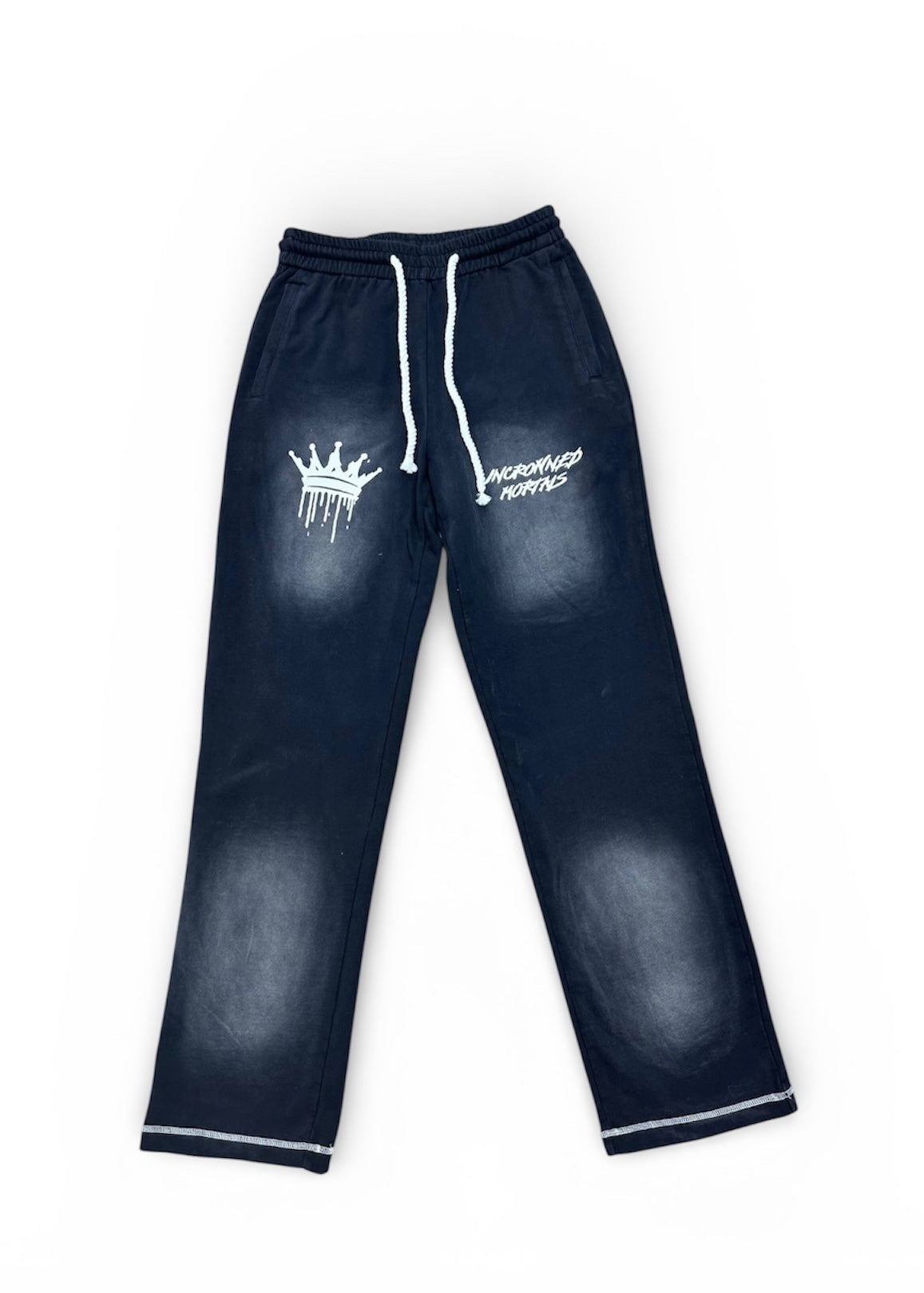 Custom zipped UM tracksuit Bottoms